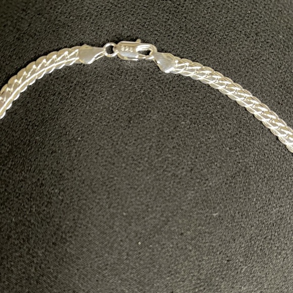925 Sterling Silver 6mm Full Sideways Necklace - Picture 4 of 8